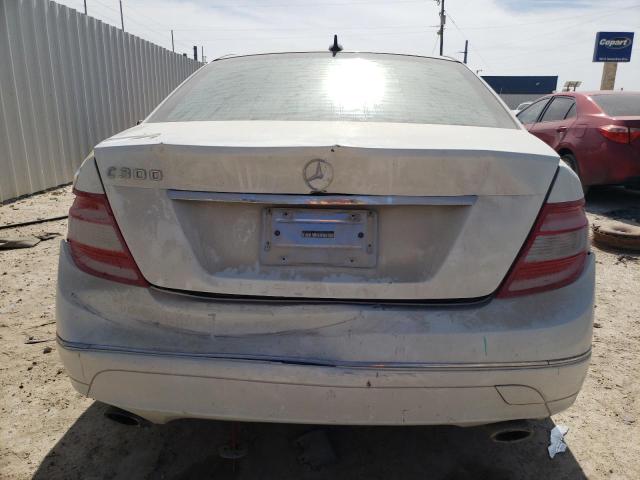 WDDGF54X19F208499 - 2009 MERCEDES-BENZ C 300 WHITE photo 6