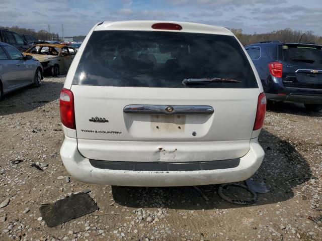 1A4GP45R76B595705 - 2006 CHRYSLER TOWN & COU თეთრი ფოტო 6