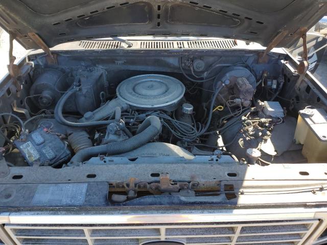 2FTEF26H0FCA39363 - 1985 FORD F250 BLACK photo 11