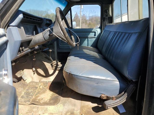 2FTEF26H0FCA39363 - 1985 FORD F250 BLACK photo 7