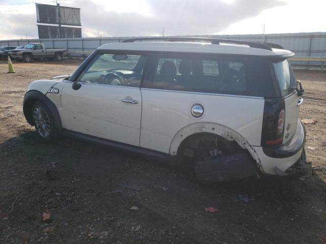 WMWZG3C57BTY36706 - 2011 MINI COOPER S CLUBMAN CREAM photo 2