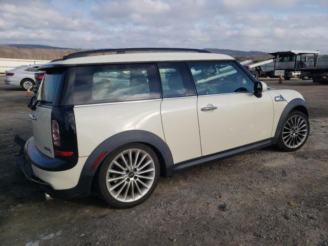 WMWZG3C57BTY36706 - 2011 MINI COOPER S CLUBMAN CREAM photo 3