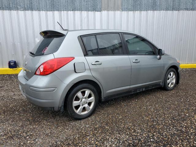 3N1BC13E18L408294 - 2008 NISSAN VERSA S GRAY photo 3