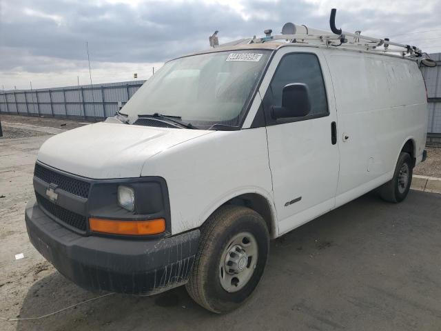 1GCGG25V161181686 - 2006 CHEVROLET EXPRESS G2 WHITE photo 1