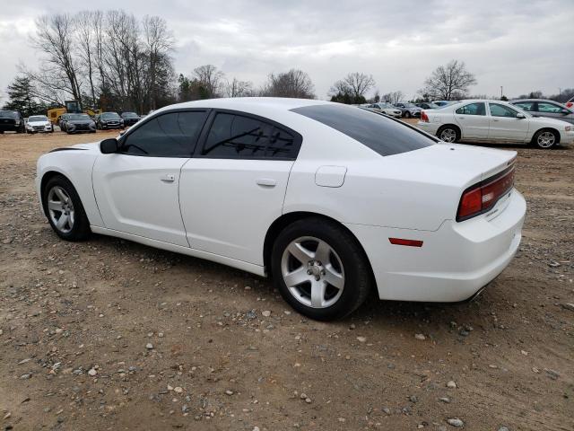 2C3CDXAT5DH538444 - 2013 DODGE CHARGER POLICE WHITE photo 2