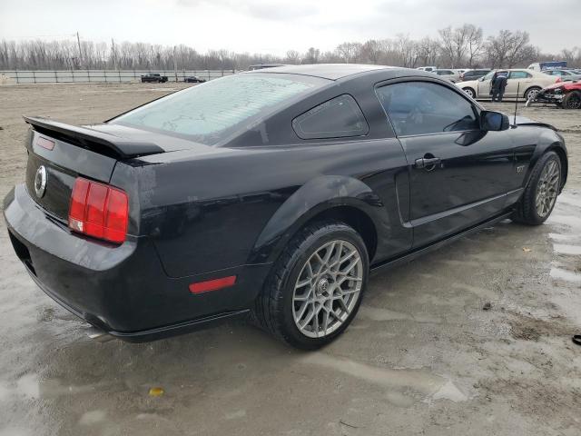 1ZVHT82H755143711 - 2005 FORD MUSTANG GT BLACK photo 3