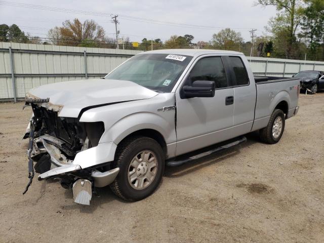 1FTEX1CM7CKD26134 - 2012 FORD F150 SUPER CAB SILVER photo 1