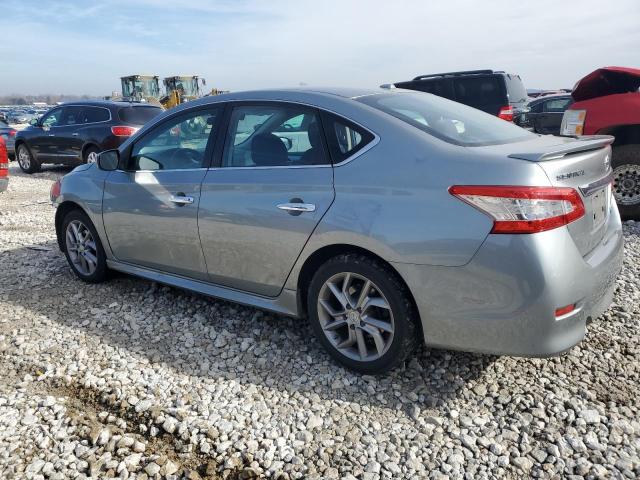 3N1AB7AP3EY238668 - 2014 NISSAN SENTRA S SILVER photo 2