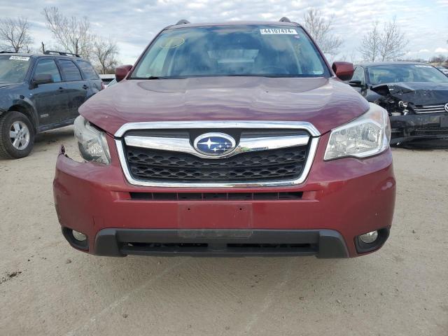 JF2SJAHCXEH461291 - 2014 SUBARU FORESTER 2.5I LIMITED MAROON photo 5