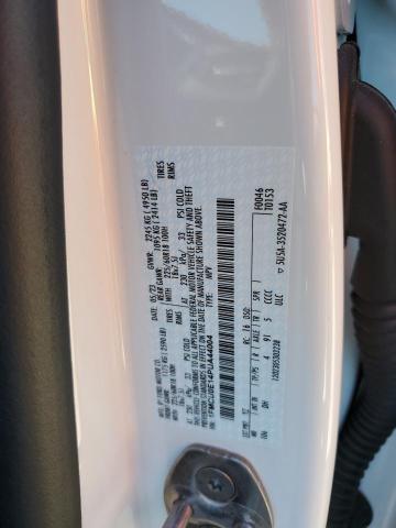 1FMCU0E14PUA44004 - 2023 FORD ESCAPE WHITE photo 12