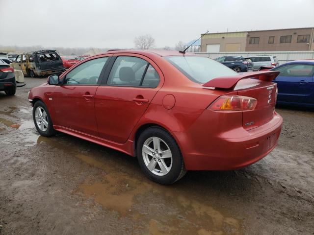 JA3AU26U19U015545 - 2009 MITSUBISHI LANCER ES/ES SPORT RED photo 2