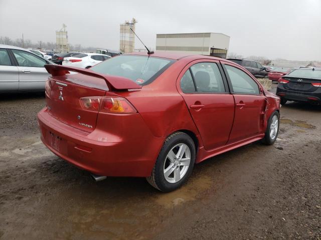 JA3AU26U19U015545 - 2009 MITSUBISHI LANCER ES/ES SPORT RED photo 3