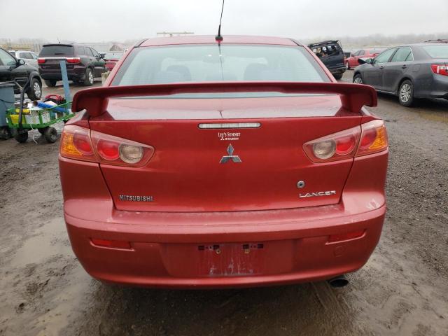 JA3AU26U19U015545 - 2009 MITSUBISHI LANCER ES/ES SPORT RED photo 6