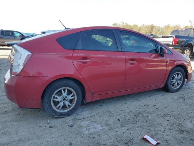 JTDKN3DU7A0176487 - 2010 TOYOTA PRIUS RED photo 3