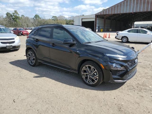 KM8K33A3XNU860171 - 2022 HYUNDAI KONA N LINE BLACK photo 4