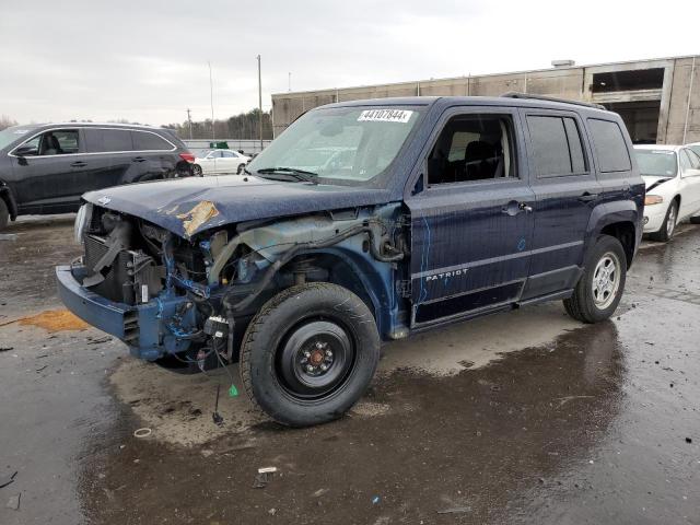 1C4NJPBB9GD727215 - 2016 JEEP PATRIOT SPORT BLUE photo 1