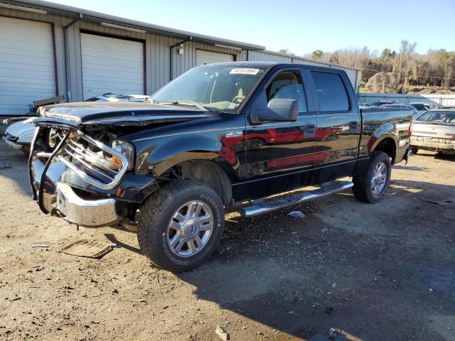 1FTPW14V28FA16573 - 2008 FORD F150 SUPERCREW BLACK photo 1