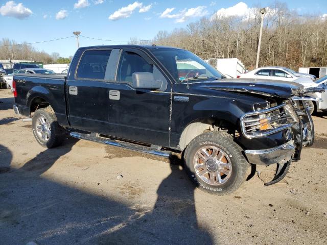 1FTPW14V28FA16573 - 2008 FORD F150 SUPERCREW BLACK photo 4