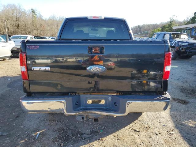 1FTPW14V28FA16573 - 2008 FORD F150 SUPERCREW BLACK photo 6