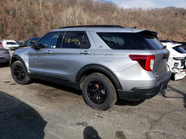 1FMSK8JHXNGB66140 - 2022 FORD EXPLORER TIMBERLINE SILVER photo 2