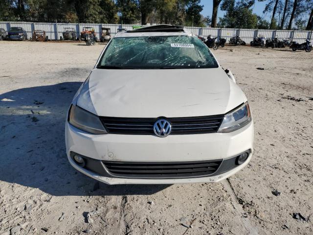 3VWLX7AJ7DM379572 - 2013 VOLKSWAGEN JETTA SEL WHITE photo 5