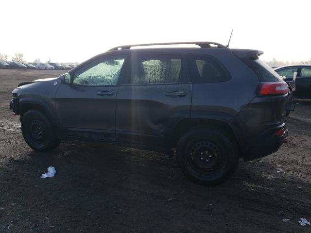1C4PJMBX3JD558108 - 2018 JEEP CHEROKEE TRAILHAWK ნაცრისფერი ფოტო 2
