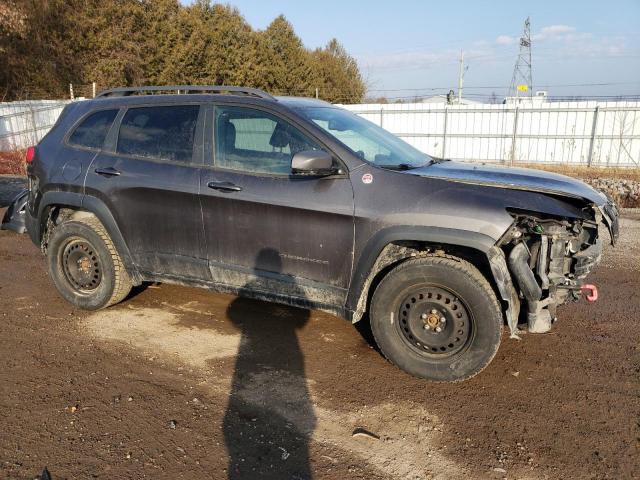 1C4PJMBX3JD558108 - 2018 JEEP CHEROKEE TRAILHAWK ნაცრისფერი ფოტო 4