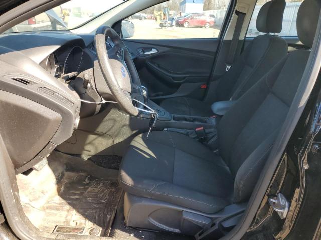 1FADP3F20GL244169 - 2016 FORD FOCUS SE BLACK photo 7