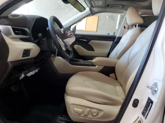 5TDHZRBH3MS072734 - 2021 TOYOTA HIGHLANDER XLE 白色 照片 7