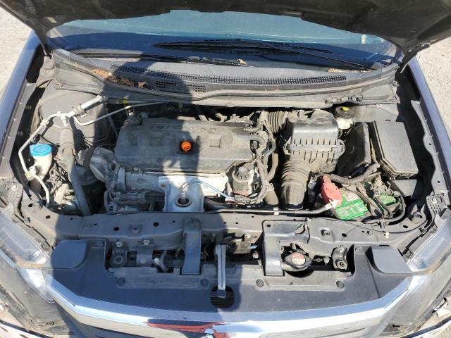 2HGFB2F90CH550287 - 2012 HONDA CIVIC EXL GRAY photo 11