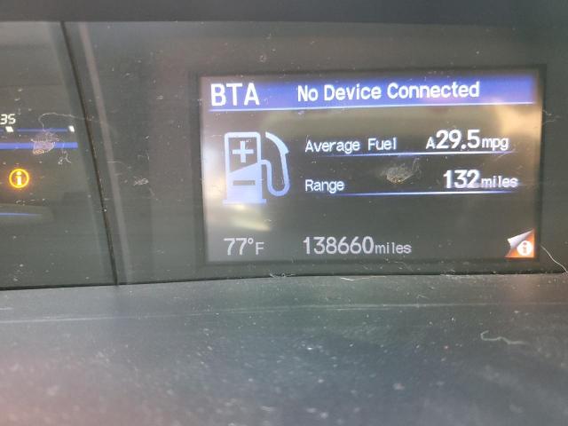 2HGFB2F90CH550287 - 2012 HONDA CIVIC EXL GRAY photo 9