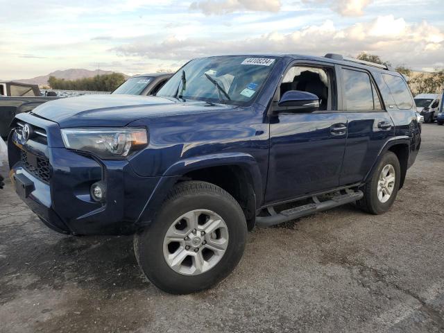 JTEFU5JR1M5250473 - 2021 TOYOTA 4RUNNER SR5 BLUE photo 1