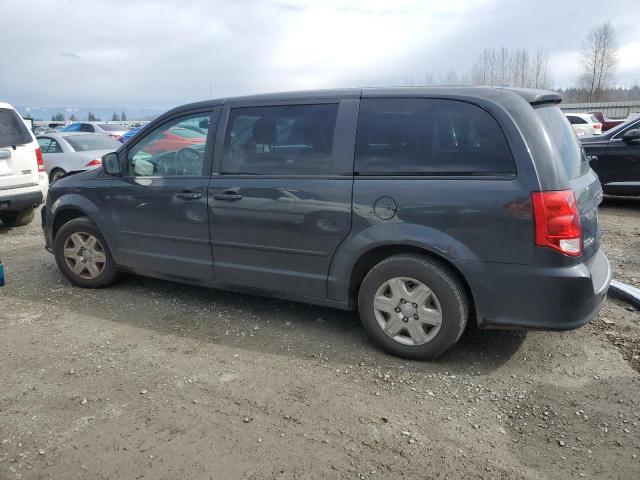 2C4RDGBG4CR148631 - 2012 DODGE GRAND CARA SE GRAY photo 2