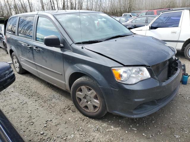 2C4RDGBG4CR148631 - 2012 DODGE GRAND CARA SE GRAY photo 4