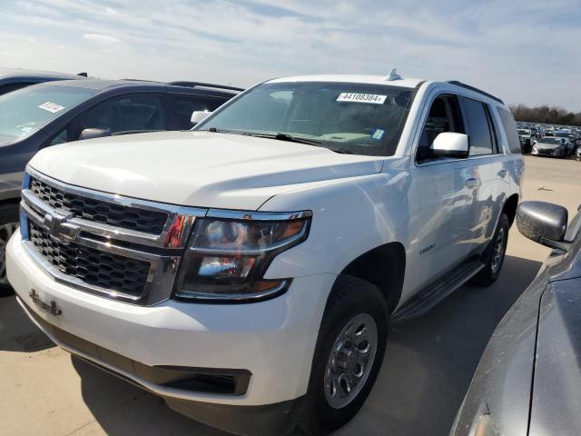 1GNSKBKC9JR341942 - 2018 CHEVROLET TAHOE K1500 LT WHITE photo 1