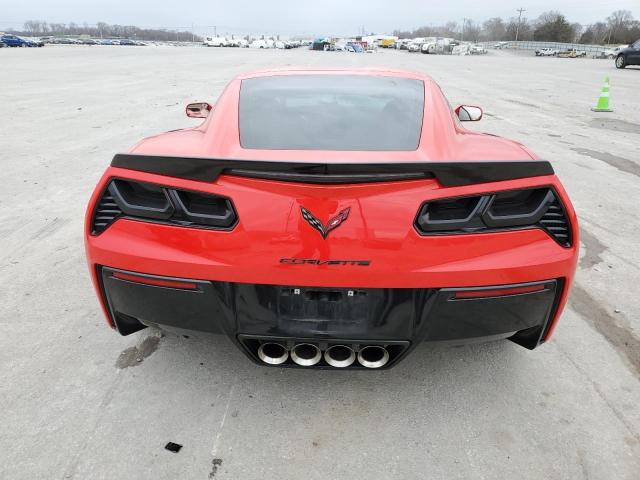 1G1YB2D72F5117731 - 2015 CHEVROLET CORVETTE STINGRAY 1LT RED photo 6