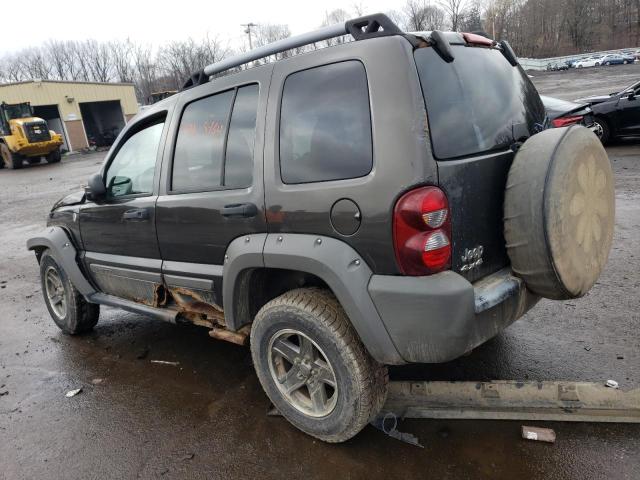 1J4GL38K75W725851 - 2005 JEEP LIBERTY RENEGADE GRAY photo 2