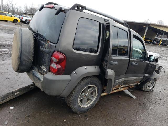 1J4GL38K75W725851 - 2005 JEEP LIBERTY RENEGADE 灰色 照片 3