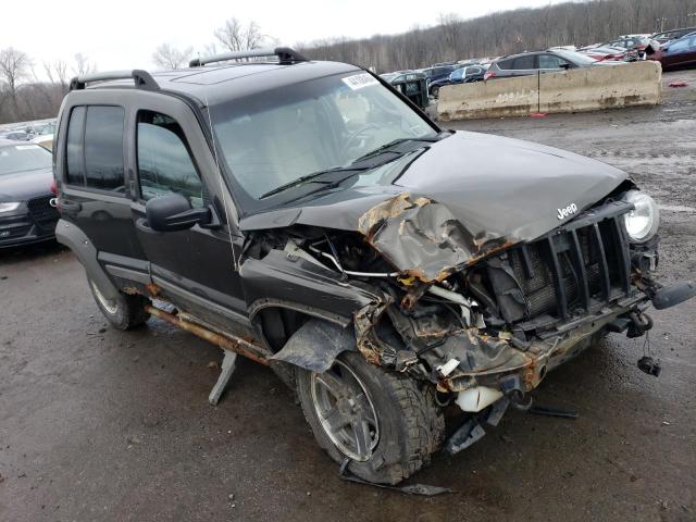 1J4GL38K75W725851 - 2005 JEEP LIBERTY RENEGADE GRAY photo 4