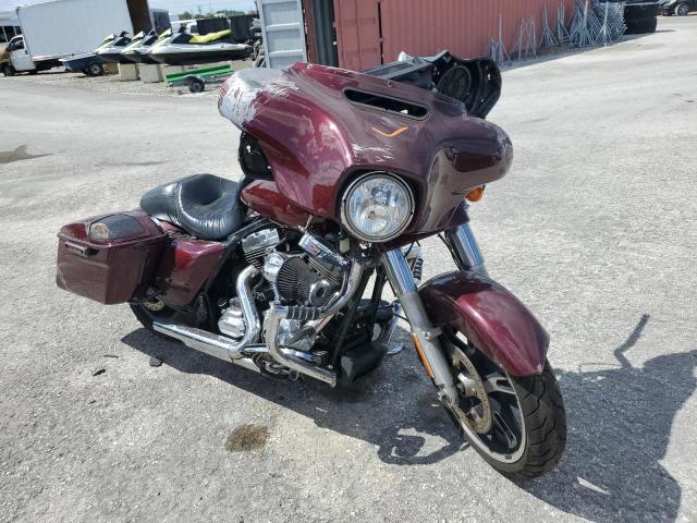 1HD1KRM12EB677583 - 2014 HARLEY-DAVIDSON FLHXS STREET GLIDE SPECIAL RED photo 1