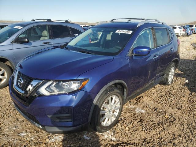 KNMAT2MV4HP566999 - 2017 NISSAN ROGUE S BLUE photo 1