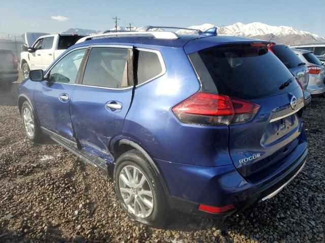 KNMAT2MV4HP566999 - 2017 NISSAN ROGUE S BLUE photo 2