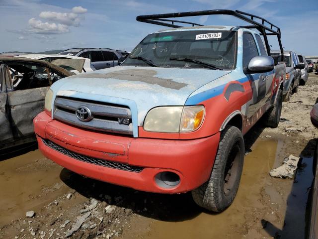 5TBRT34105S470688 - 2005 TOYOTA TUNDRA ACCESS CAB SR5 TWO TONE photo 1