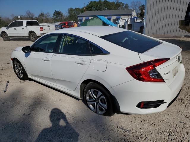 19XFC2F69JE031202 - 2018 HONDA CIVIC LX WHITE photo 2