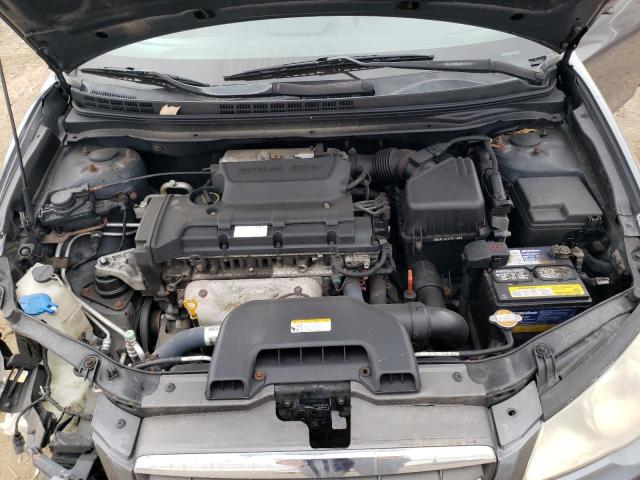 KMHDU46D58U526115 - 2008 HYUNDAI ELANTRA GLS GRAY photo 11