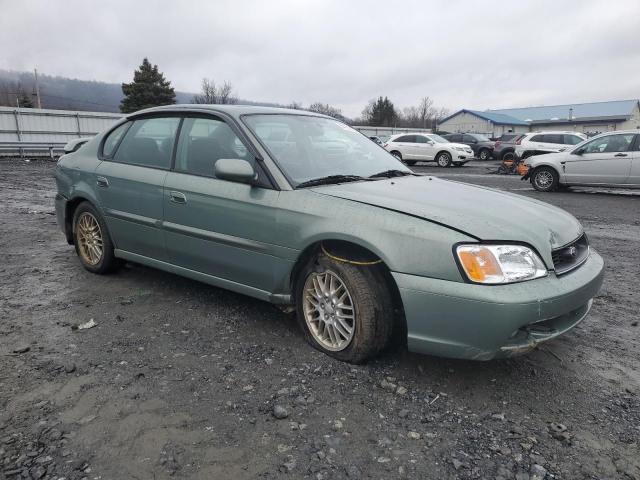 4S3BE635437208981 - 2003 SUBARU LEGACY L GREEN photo 4