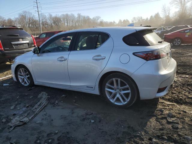 JTHKD5BH8F2250434 - 2015 LEXUS CT 200 WHITE photo 2