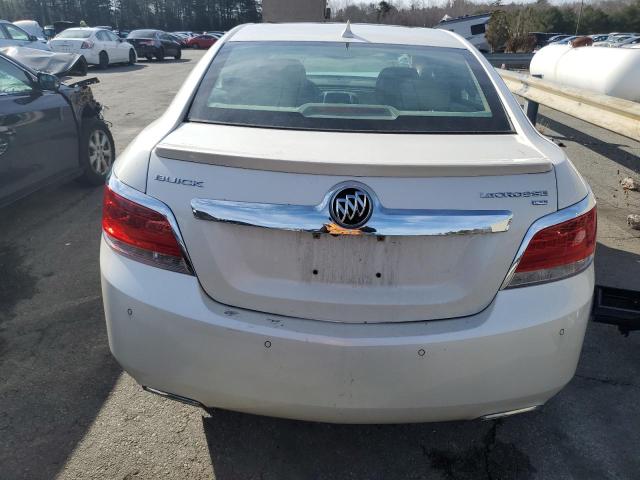 1G4GE5EV6AF215071 - 2010 BUICK LACROSSE CXS WHITE photo 6