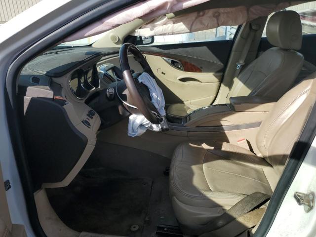 1G4GE5EV6AF215071 - 2010 BUICK LACROSSE CXS WHITE photo 7