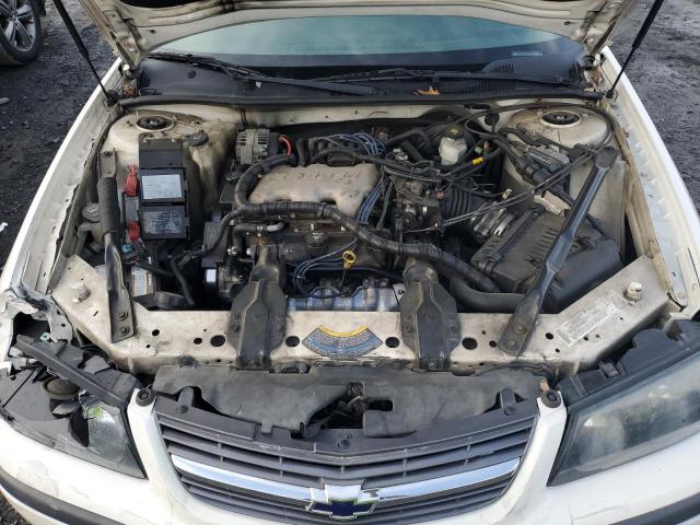 2G1WF52E149120165 - 2004 CHEVROLET IMPALA WHITE photo 11